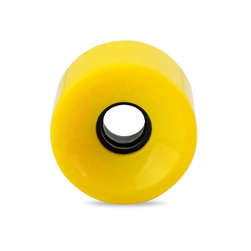 Πολλαπλά χρώματα 70mm PU τροχούς skateboard υψηλή αντοχή ελαφρύ