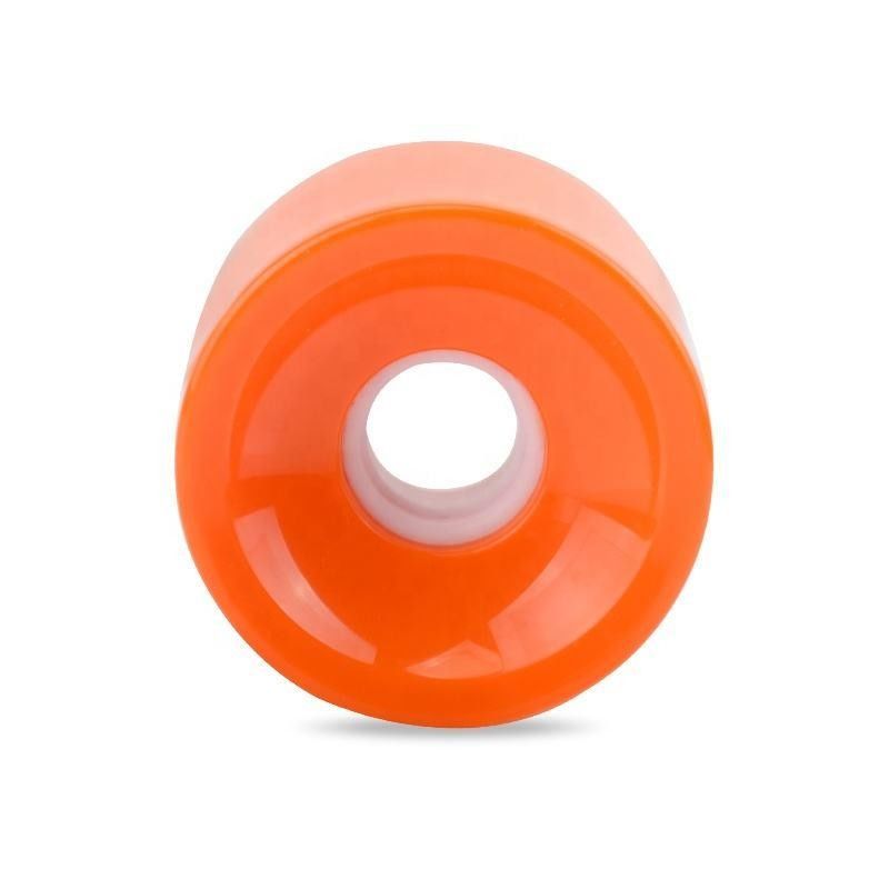 Πολλαπλά χρώματα 70mm PU τροχούς skateboard υψηλή αντοχή ελαφρύ