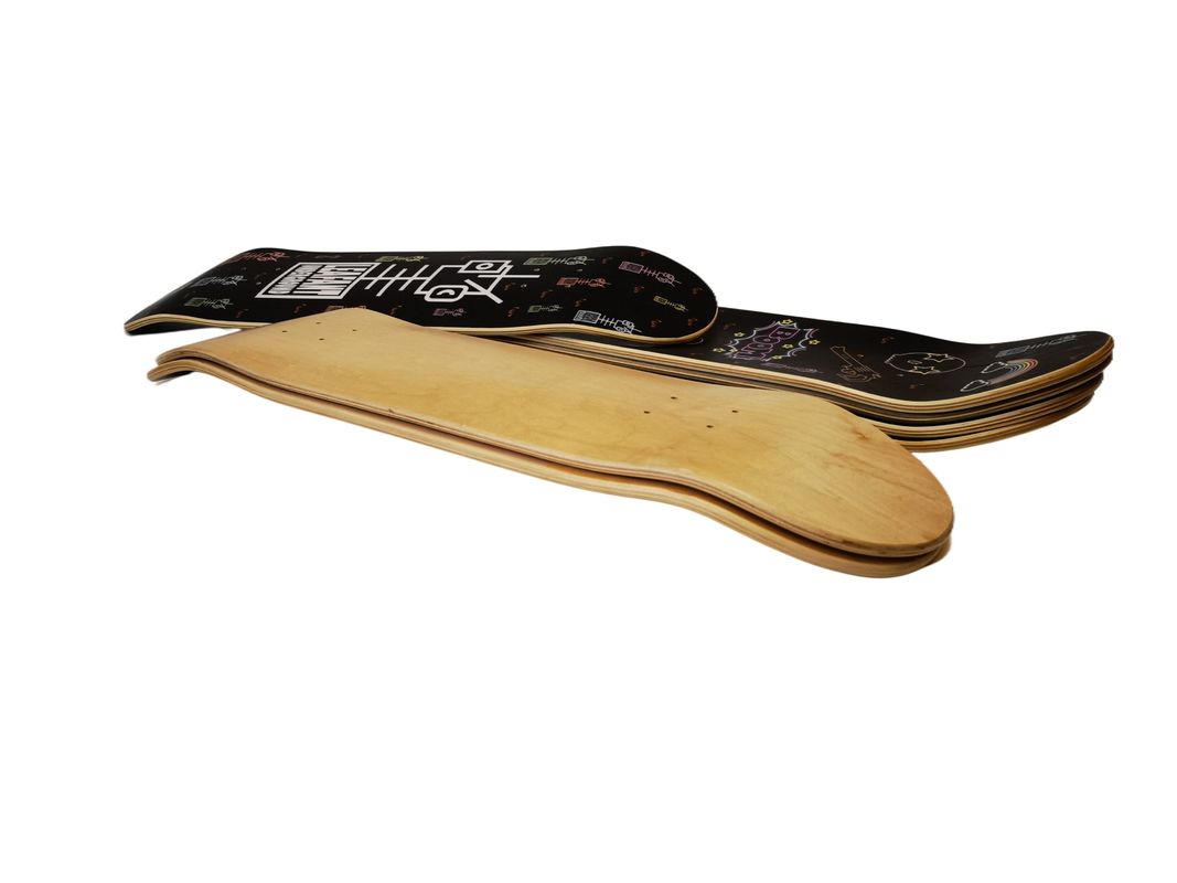 2024 Hot Sales Style 7 Ply Maple Custom Κωνκώδης Double Kick Επαγγελματικό Μακρύ Πίνακα Skateboard