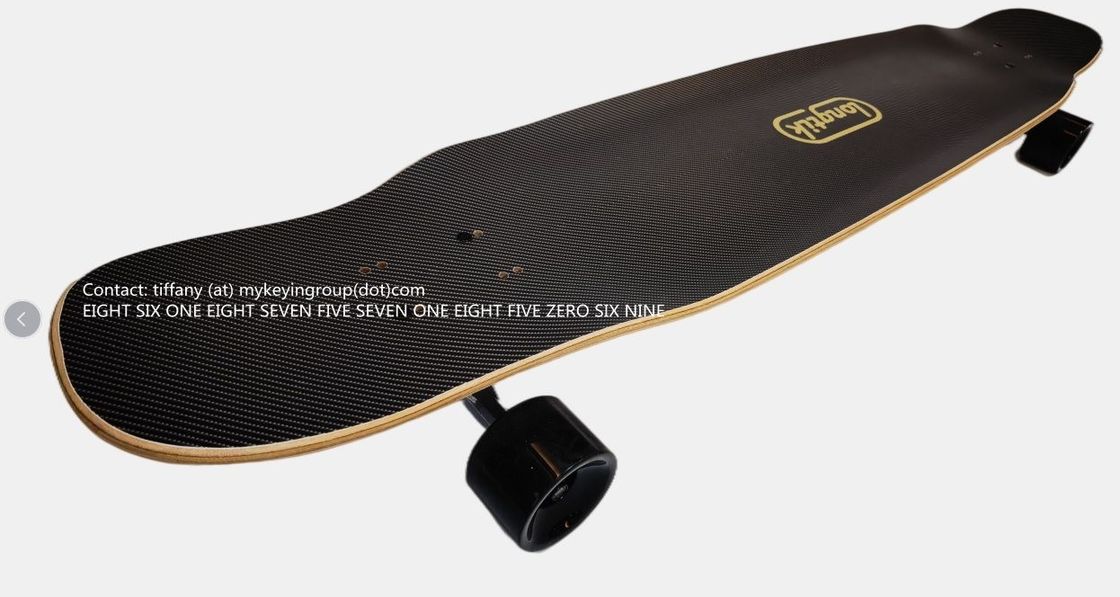 2024 Hot Sales Style 7 Ply Maple Custom Κωνκώδης Double Kick Επαγγελματικό Μακρύ Πίνακα Skateboard