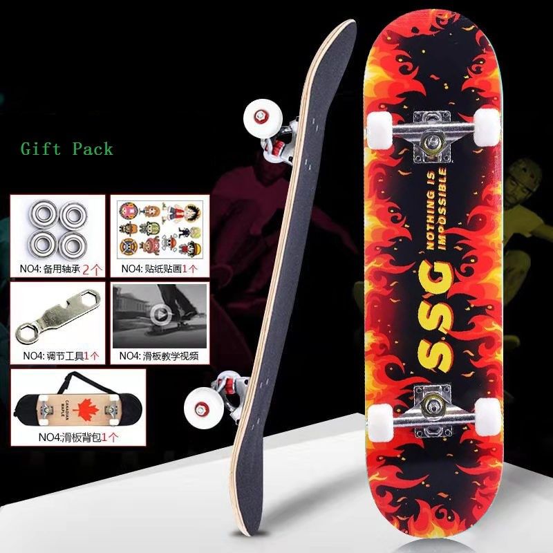 Υψηλής ποιότητας εξατομικευμένα πλήρη skateboards για εξωτερικά αθλήματα