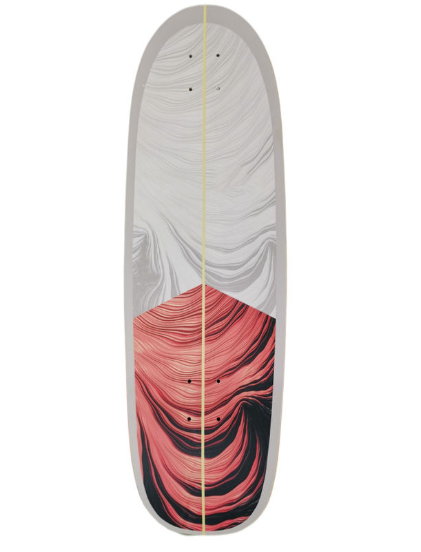 Ελεύθερο στυλ αναβάτη σφεντόνι ξύλο Land Cruiser Skateboard Surfskate Deck 8,0 